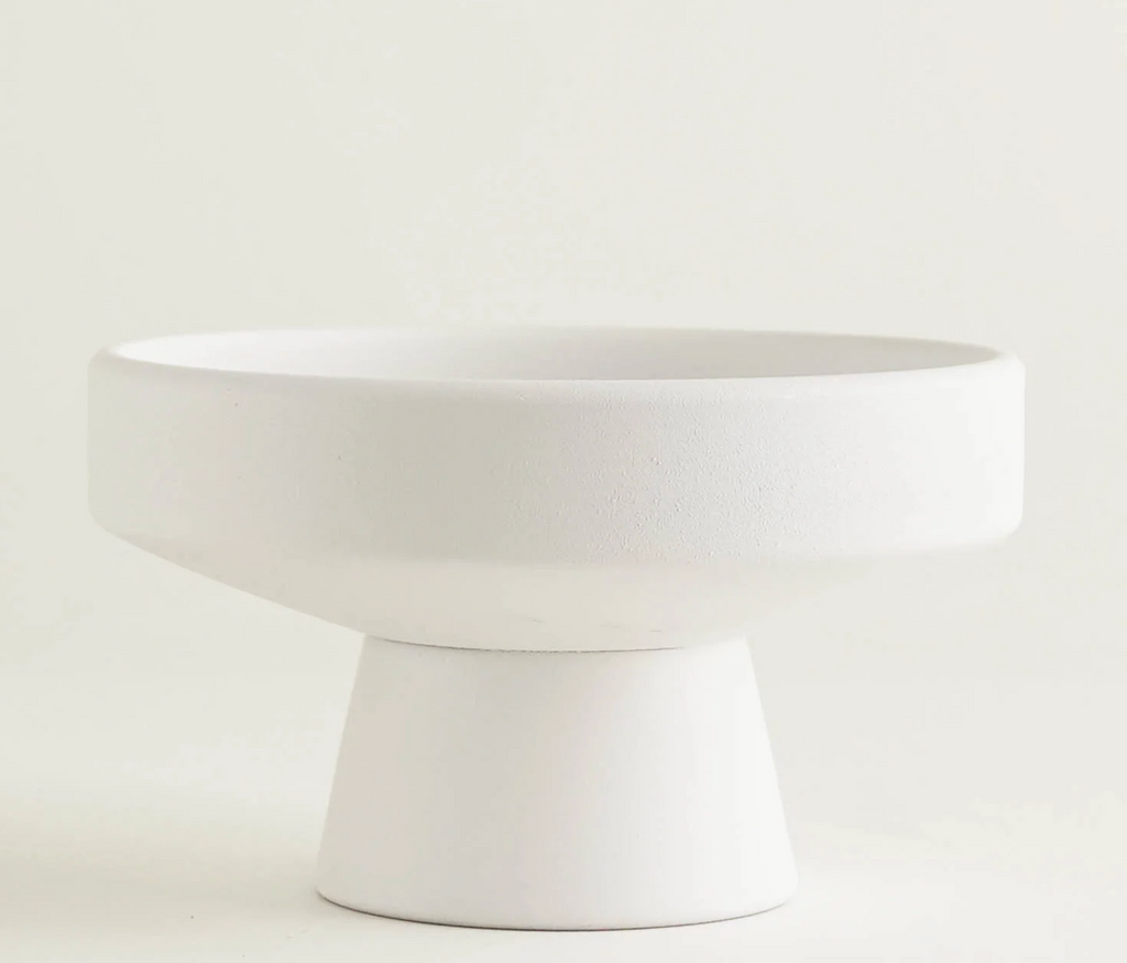 Keramisk Ikebana vase - Polar White